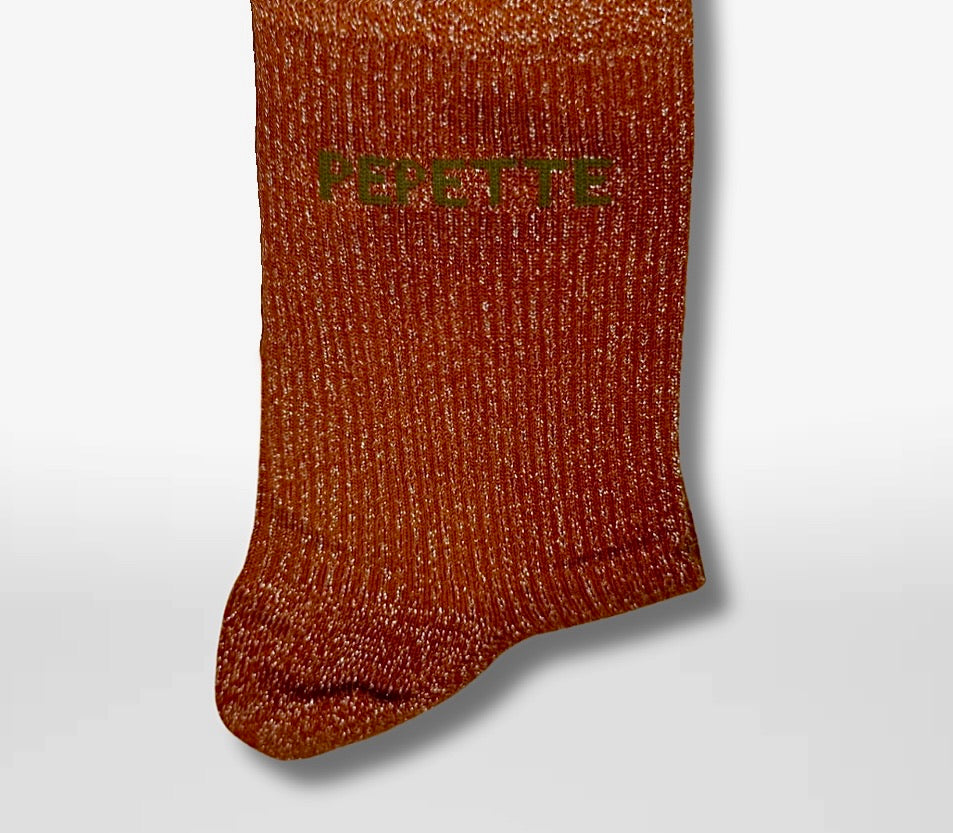 CHAUSSETTES PAILLETTES PEPETTE (plusieurs coloris)