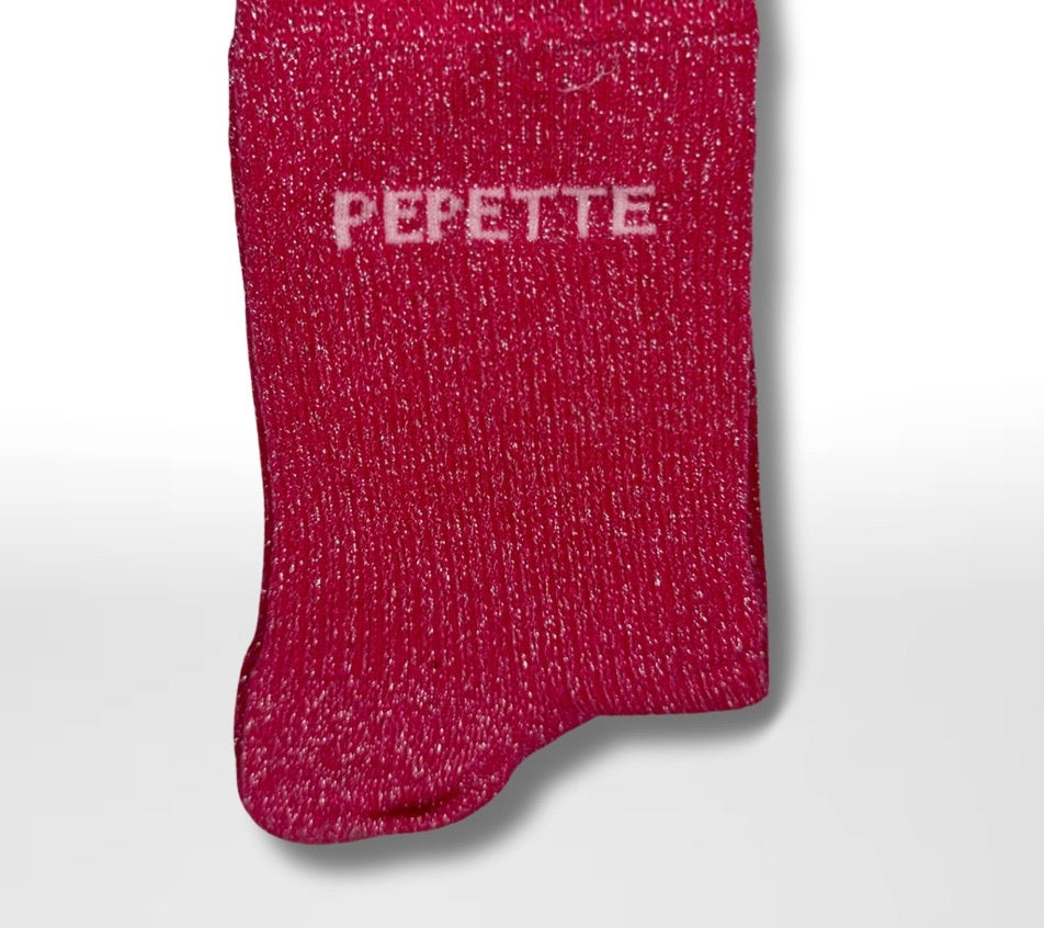 CHAUSSETTES PAILLETTES PEPETTE (plusieurs coloris)