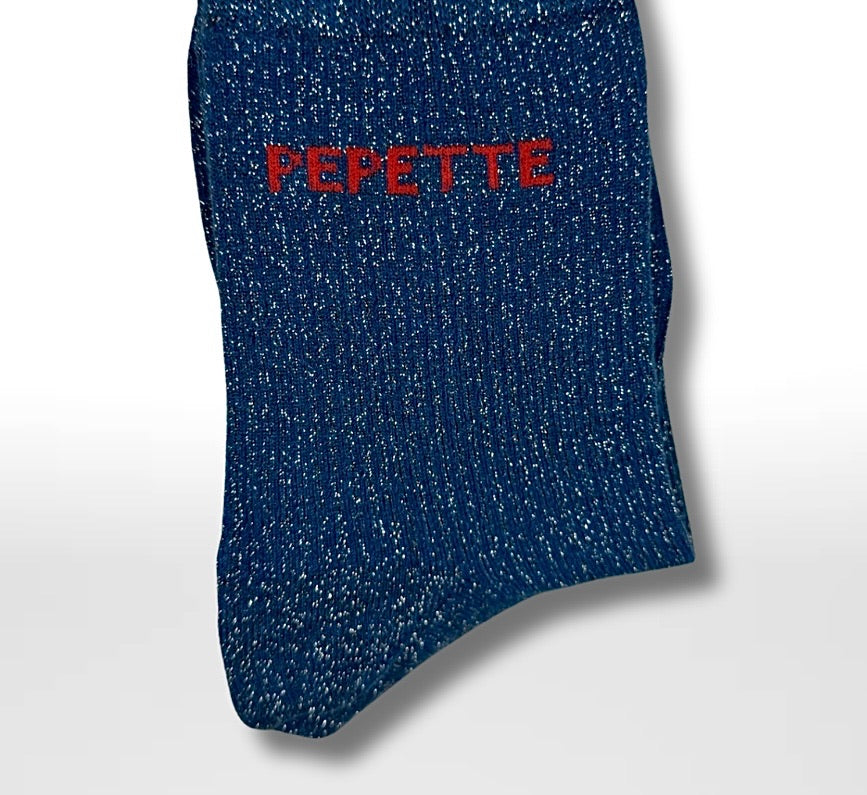 CHAUSSETTES PAILLETTES PEPETTE (plusieurs coloris)