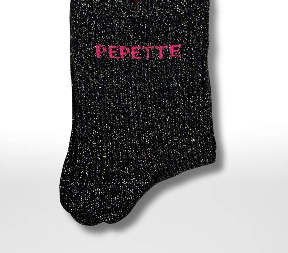 CHAUSSETTES PAILLETTES PEPETTE (plusieurs coloris)